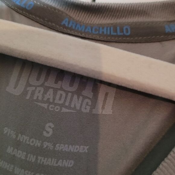 DULUTH Trading Co Men's size small Unisex NWOT V neck polo Gray Nwot - Picture 4 of 5